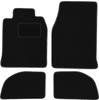 Black Velour Floor Mats For: Porsche 968 Coupe (1976-1988)