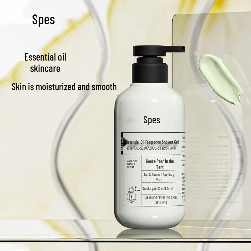 Spes Tent Goose Pear Essential Oil Shower Gel