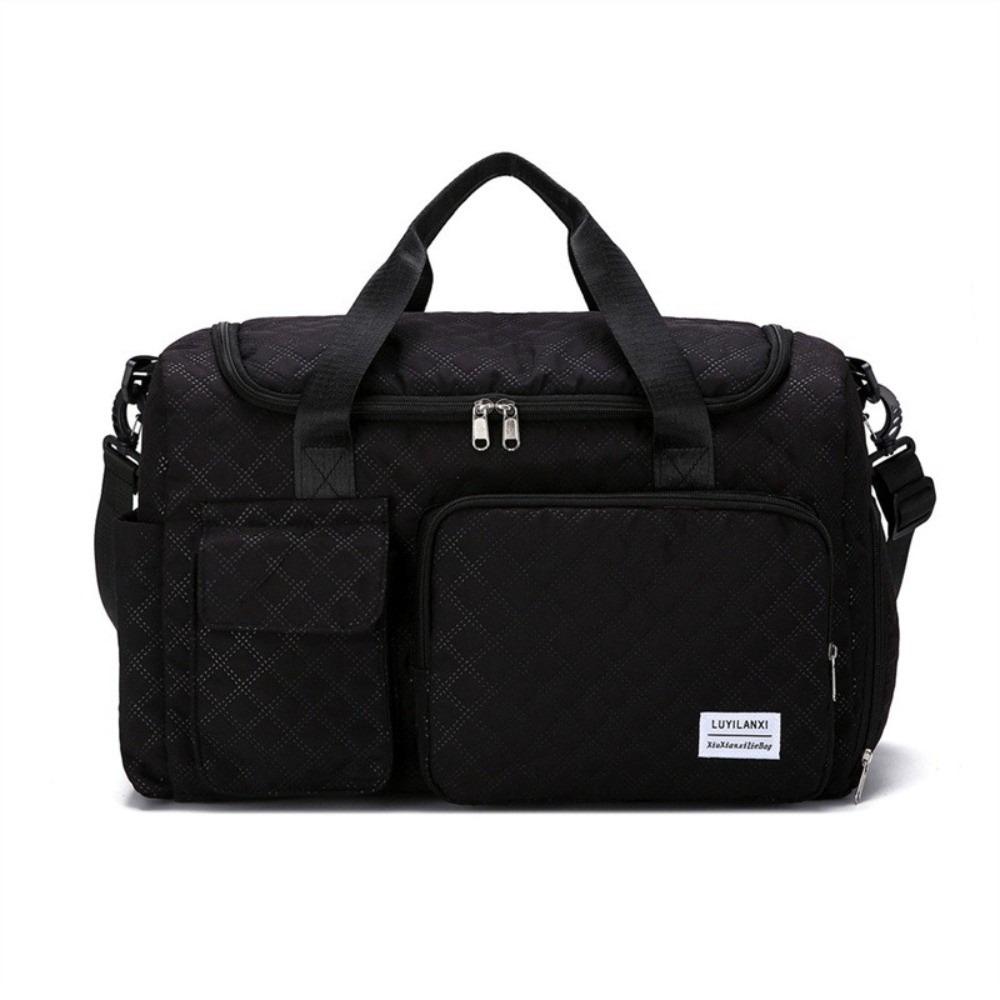 Oxford Travel Duffle Bag Quilted Sports Tote Bag Fashion Travel Handbag  Gym