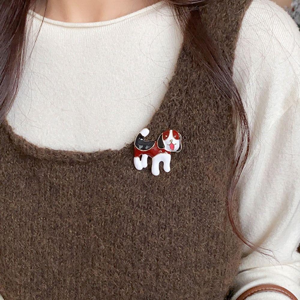 Sweet Drip Oil Animal Brooch Jewelry Accessories Animal Lapel Pins  Party Decoration