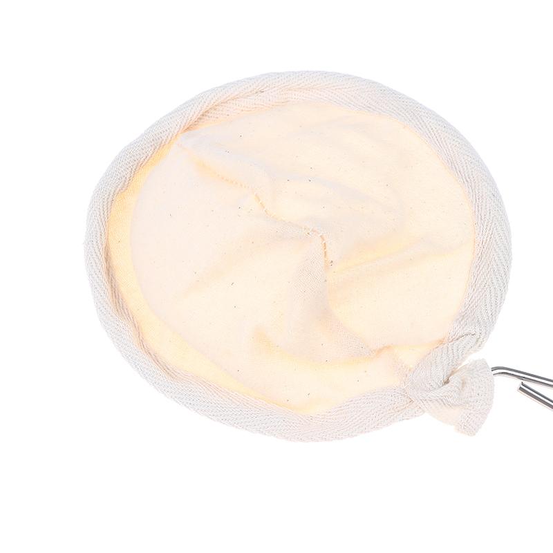 Coffee Flannel Cloth Strainer Reusable Corrosion Prevention Tea Filter Dropping Pot Mesh Basket Tools Coffee Utensils