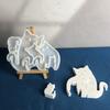 3 Cats Silicone Mold For Home Decoration And Handmade Gift Craft Project For Cement Gypsum And Soap Crafting Supply