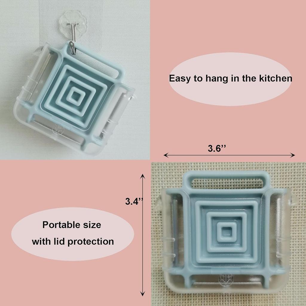 Portable Travel Vegetable Peeler for Fruit Veggie Potatoes Carrot Cucumber Peelers for Kitchen Potato Peelers Apple Peelers Julienne Peeler Fruit