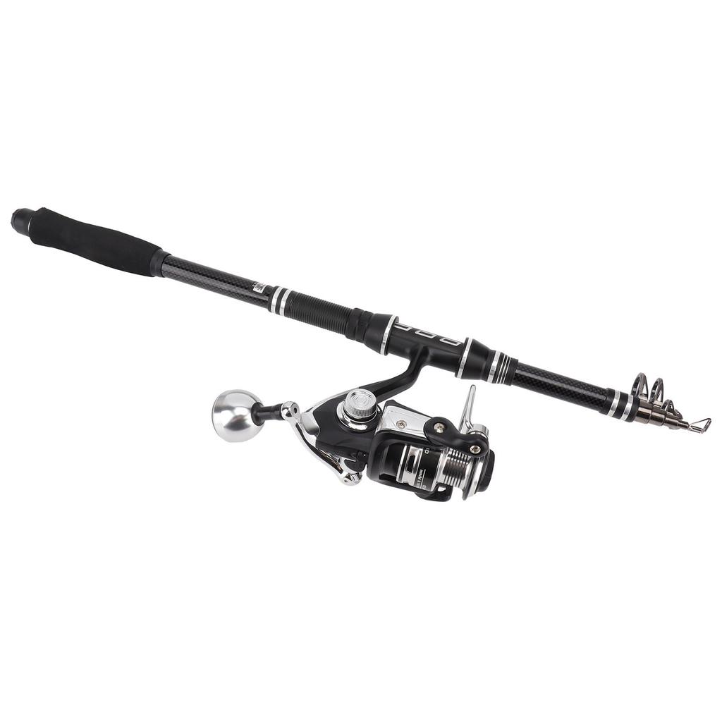 Fishing Sea Rod Set with GC1000 Spinning Wheel Telescopic Fishing Rod Fishing Reel Combos for Outdoor