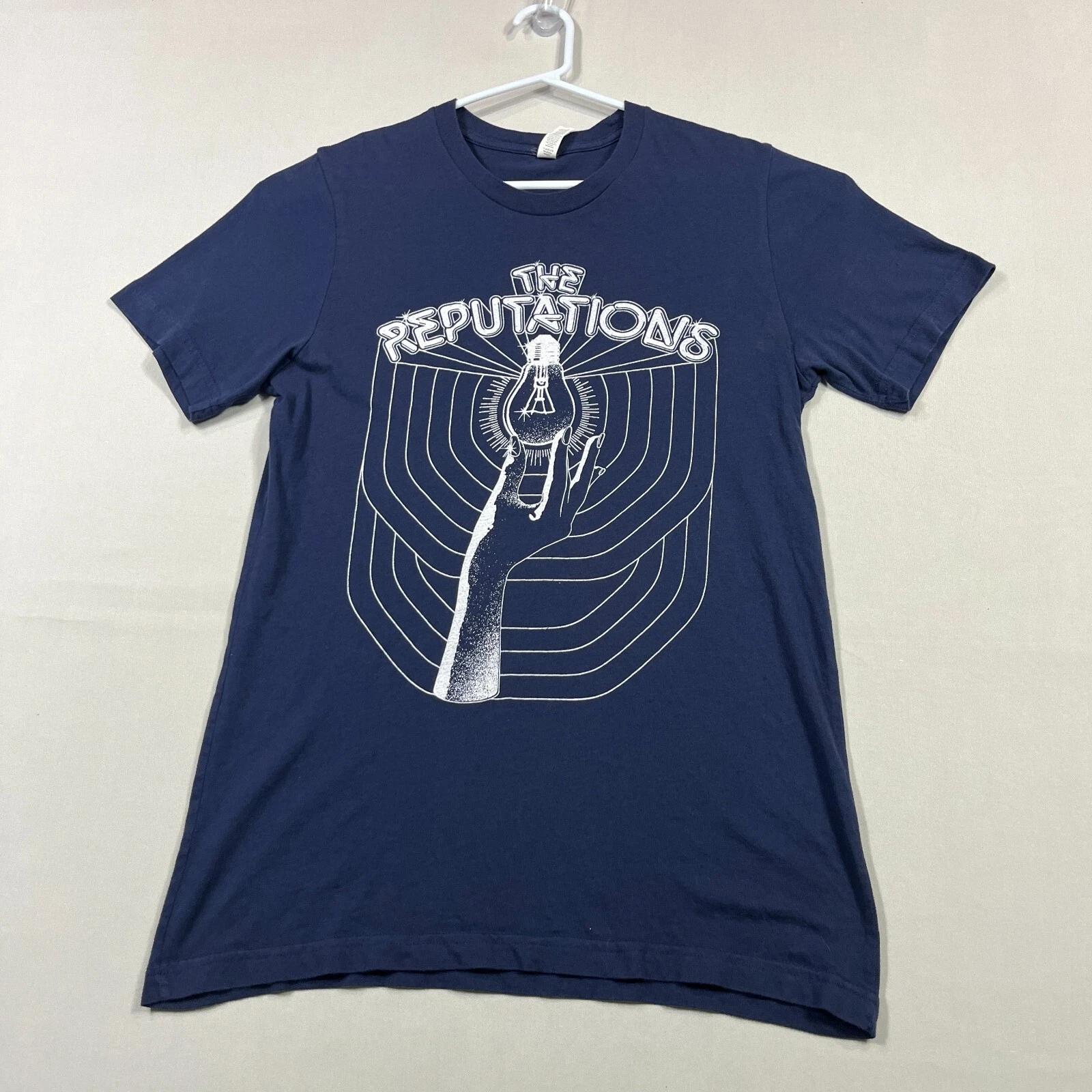 

The Reputations Music Band Rare Cotton Tee T Shirt Mens Medium M 2XL
