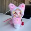 Winged Cat Plush Pillow Cherry Decor Soft Fluffy Cute Stuffed Animal for Girls Camping Companion Gift