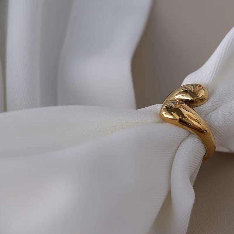 And Versatile Elegant Copper Ring For Women With Unique Design Geometric