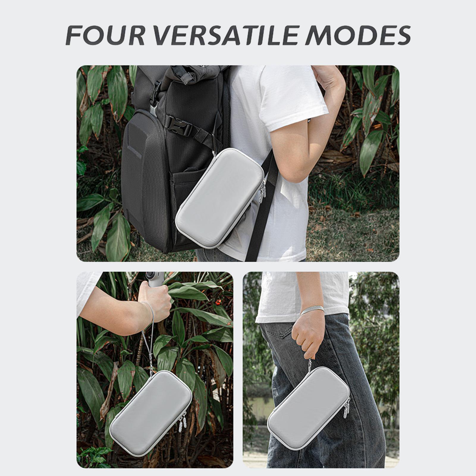 

Storage Bag for Osmo Pocket 3 Waterproof Protective Carrying Case Handbag for Osmo Camera Pocket 3 Combo Accessories белый