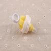Wide & Standard Mouth Baby Bottle Nipple Brush with Sponge - Individually Packaged