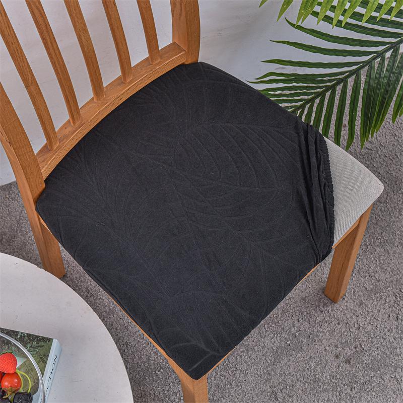 Waterafstotende Eetstoel Zitkussenhoes Stretch Spandex Keukenstoelhoezen Stoelhoes voor Banket Kantoor Hotel Feest 1pc chair cover