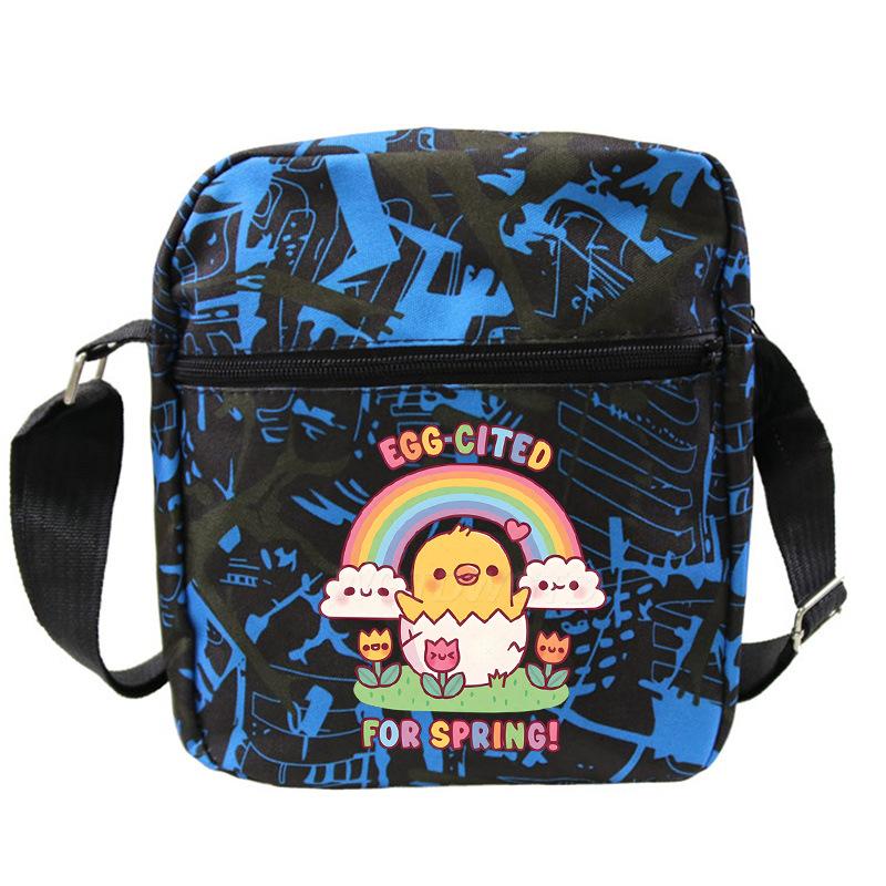 Cute Children's Casual Shoulder Bag Male and Female Students Portable Crossbody Bag Campus Trend