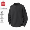 Men's Heavyweight Henley Long Sleeve T-Shirt