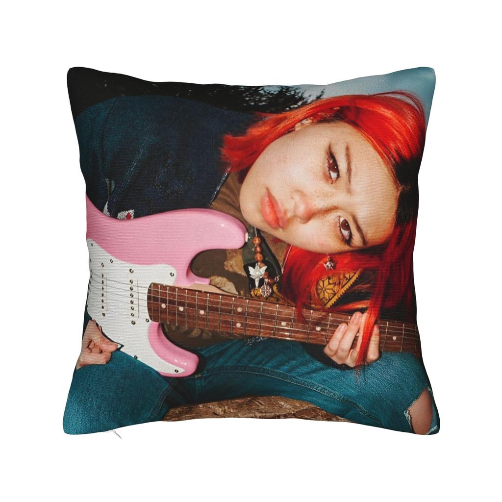 Singer Beabadoobee Pillowcase Soft Polyester Cushion Cover Decorative  Throw Pillow Case Cover Home Square 40X40cm
