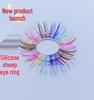 Silicone Sheep Eye Ponytail Cock Ring Hair Tie