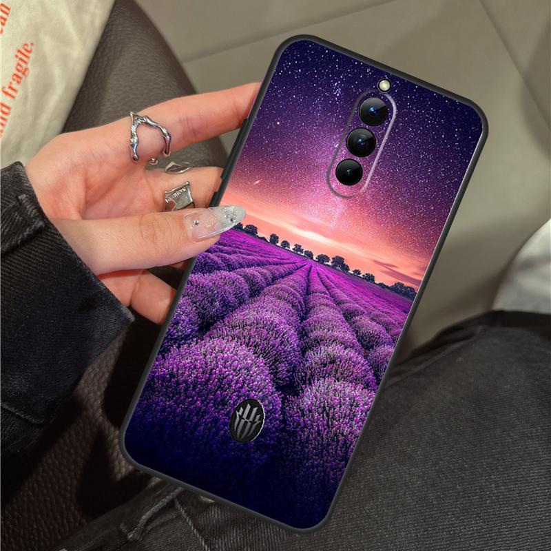 

Lavender Purple Flowers Case For ZTE Nubia RedMagic 11 Pro Plus 10 9 8 8S 9S 10S Pro 5G 5S 6 7 6S 7S Pro 11 Air Cover Red Magic 7 Pro