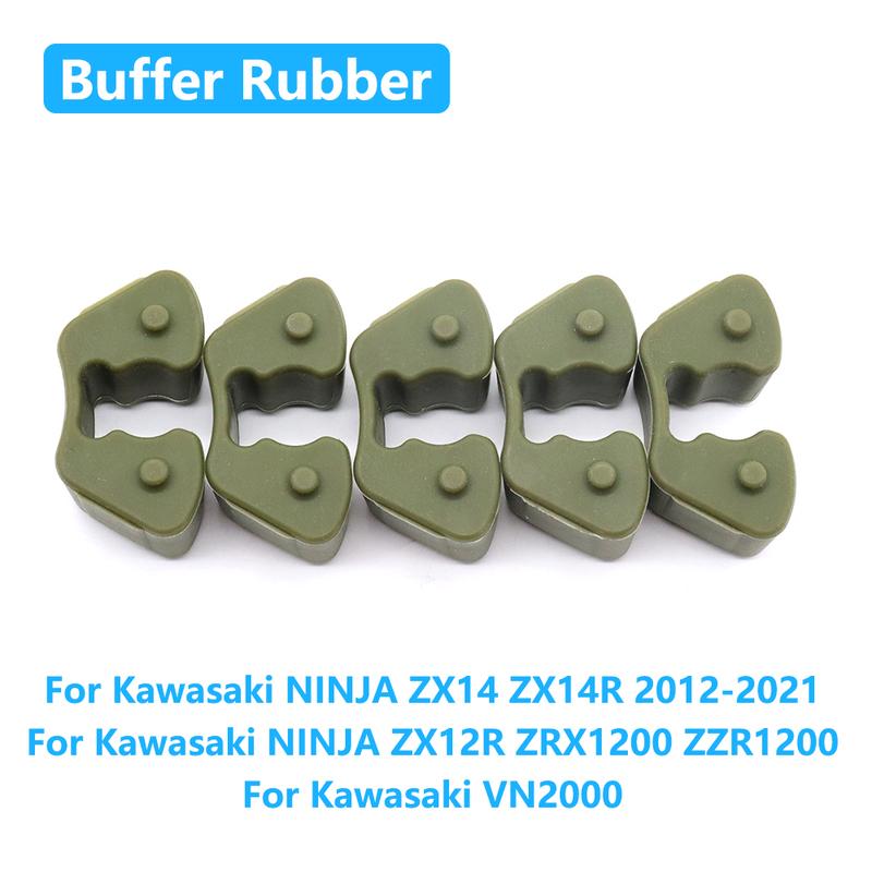 

For Kawasaki NINJA ZX14 ZX14R ZX12R ZRX1200 ZZR1200 VN2000 Motorcycle Rear Wheel Drum Hub Damper Drive Rubber Buffer Kit
