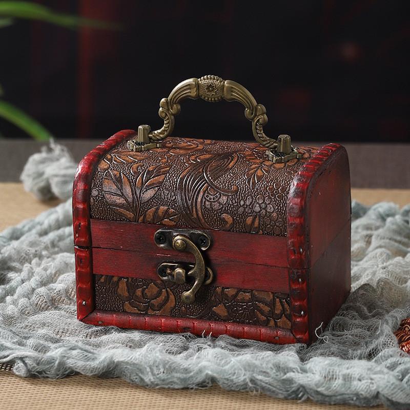 Jewelry Box Vintage Storage Box For Home Office Decor And Collection Gift