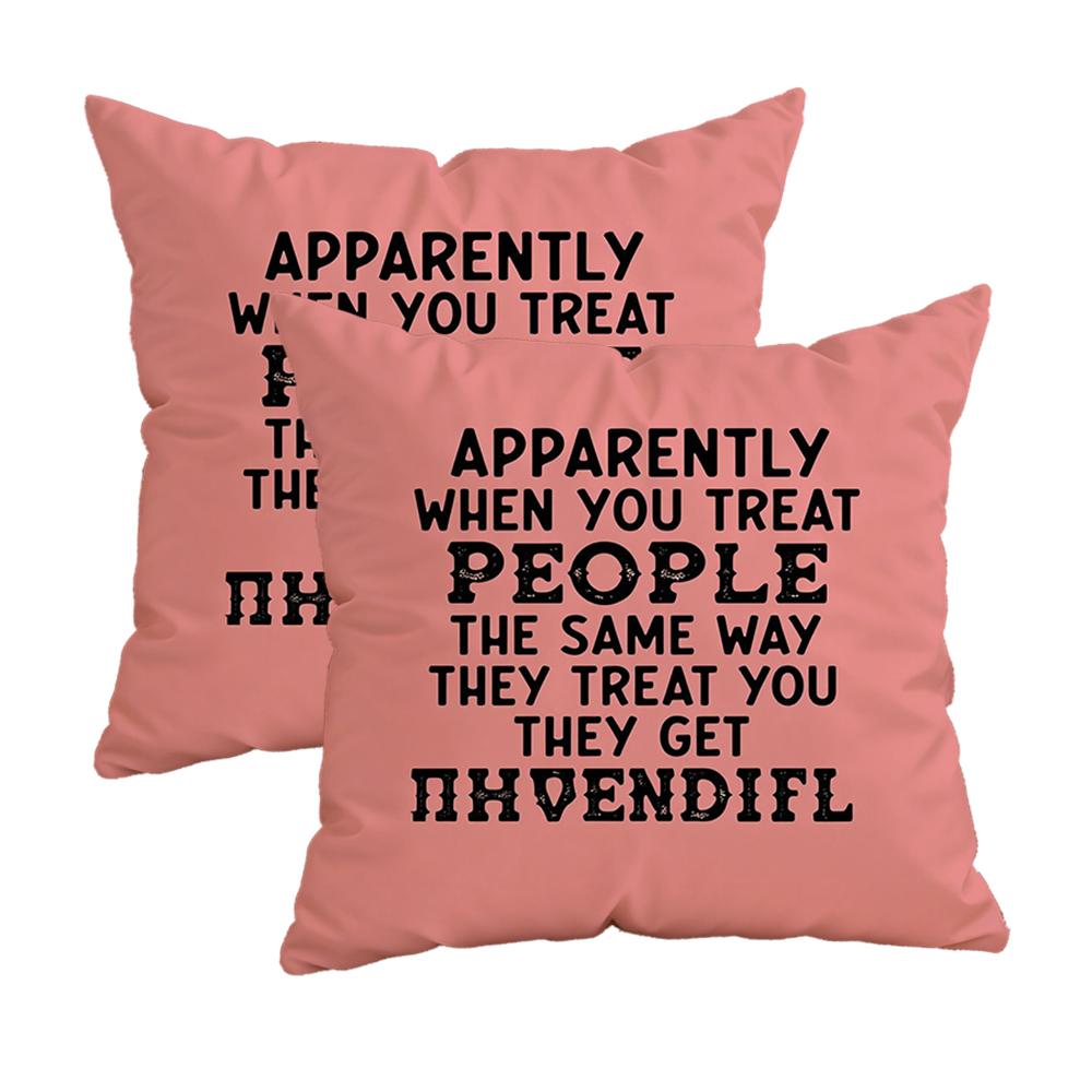 Cow-Printed Pillowcase With A Big Mouthzipper Design, Decorative Pillowcase, 45X45 Cm Pillowcase