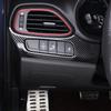 For Hyundai I30/I30 N 2017-2026 Car Tuning Carbon Fiber Headlight Head Lamp Adjustment Switch Button Cover Trim Accessories LHD