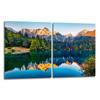 2x GLASS PROTECTIVE PLATE FOR STOVE 40x52 LANDSCAPE