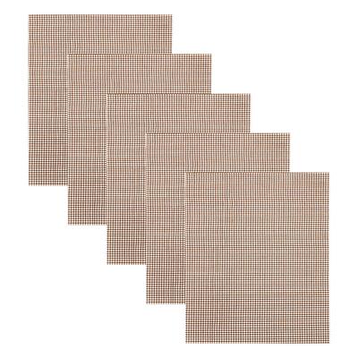 Custom Fit BBQ Mats Non-Stick Grilling Pads Cooking Outdoors Customizable Cooking Mats Cuttable Grilling Mats For Grill