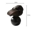 Resin Handicrafts Abstract Geometric Knot Silver Ball Winding Twist Decorative Figurines Home Decoration Accessories