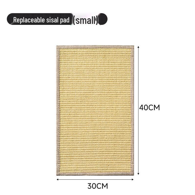 Durable Sisal Cat Scratching Board & Lounger – Large, Shed-Free, Vertical Pet Toy Sisal