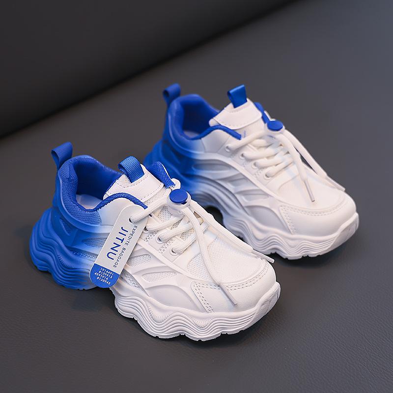 Children's Sports Shoes Spring New Boys Casual Shoes Versatile Autumn Girls Dad Shoes Breathable Medium and Older Children's Shoes
