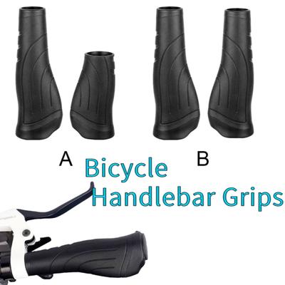 Bicycle Handlebar Grips Ergonomic Mountain Bike Grip Non-Slip Bike Grip Protector for E-Bike Scooter Bicycle  Accessories Black