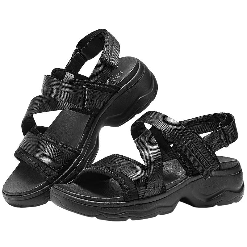 

SKECHERS Women s Casual Adjustable Strap Sandals 38