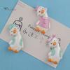 Fridge Magnet Resin Various Styles Lovely Crooked Neck Cartoon Duck Magnetic Decorative Craft Home Door Window 3D Sticker Household Supplies