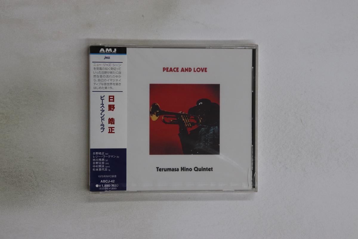 

CD TERUMASA HINO QUINTET - Peace And Love ABCJ42 ABSORD MUSIC JA 1999 Japan Obi Jazz Used