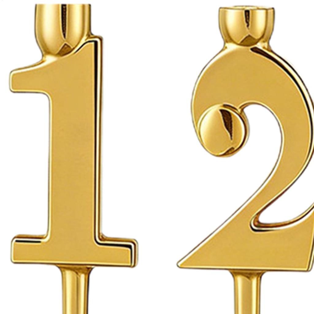 Držáky na narozeninové svíčky s čísly 0-9 na dort 10 kusů Potřeby na narozeninovou oslavu Digitální držáky na svíčky na dort pro oslavu