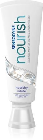 

Зубная паста Sensodyne Nourish Healthy White с биоактивным фтором TU прозрачный