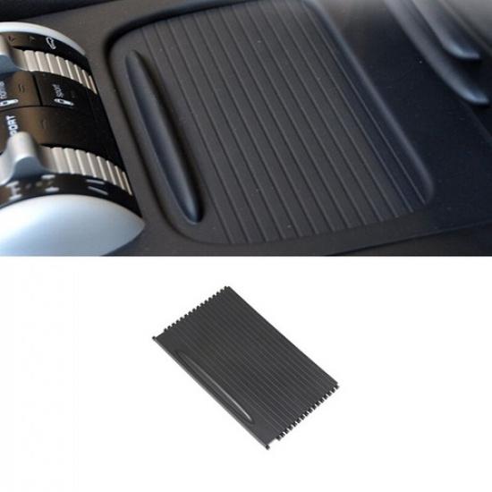 1x Black Car Central Storage Box Cover Roller Blind For Porsche Cayenne 03 04 05