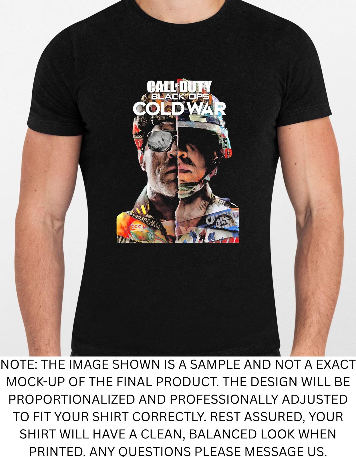 Men s and Women s T-shirts Call Of Duty 2 Graphic XXL