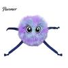 Stress Relief Toys for Bored Cats Electric Cat Ball Toy, Automatic Jumping Plush Ball, Interactive Cute Electronic Home Alone Self Rolling with Ribbon