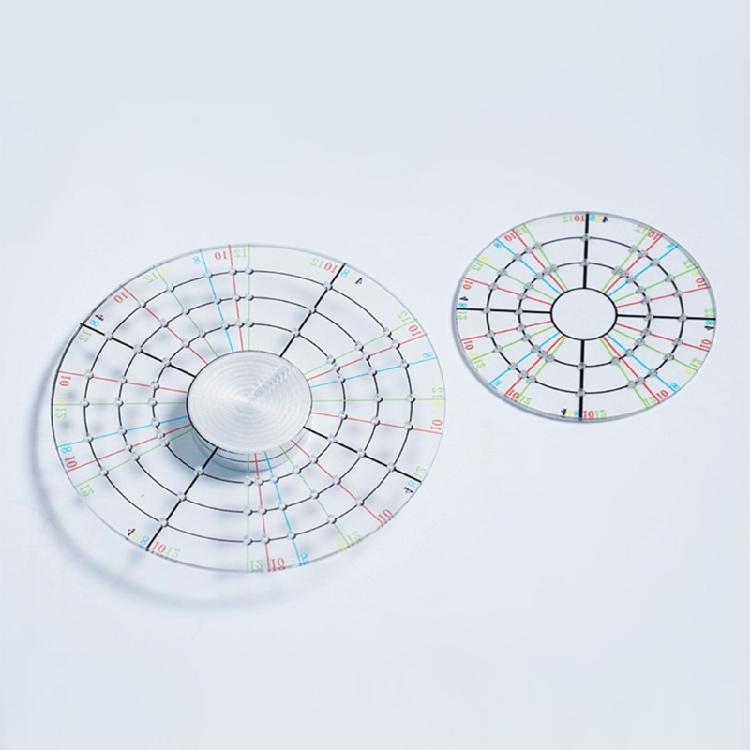 Narzędzie do przycinania dysków obrotowych Narzędzie do wykańczania ceramiki Narzędzie do mierzenia gliny w kształcie okręgu