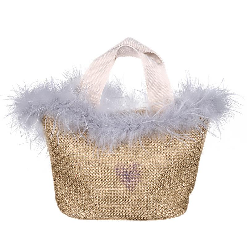 2 Yards Straußenhaar Oberstreifen Farbige Federstreifen Performance Tanzkleidung DIY Dekorative Materialien Bekleidungszubehör