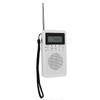 Micro Radio Portable Handheld AM FM WB Multiband for Indoor Outdoor Emergency Use Battery Powered