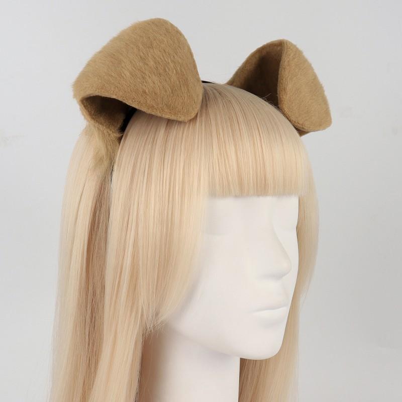 Cosplay Hund Ohr Stirnband Flauschiger Schwanz Set Anime Spiel Charakter Kostüm Wear