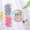 12 Cavity 3D Marine Fish Silicone Chocolate Mold Mix Animal Candy Biscuit Jelly Ice Cube Making Cake Decoration Baking Tool Diy