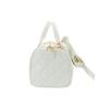 New SPRAYGROUND PU Boston Bag, Shoulder Bag, Crossbody Bag, Handbag Medium Unisex White W0825507