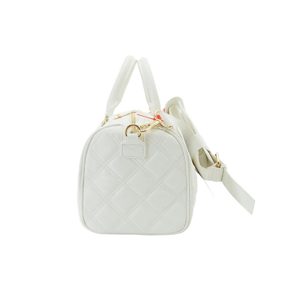 New SPRAYGROUND PU Boston Bag, Shoulder Bag, Crossbody Bag, Handbag Medium Unisex White W0825507