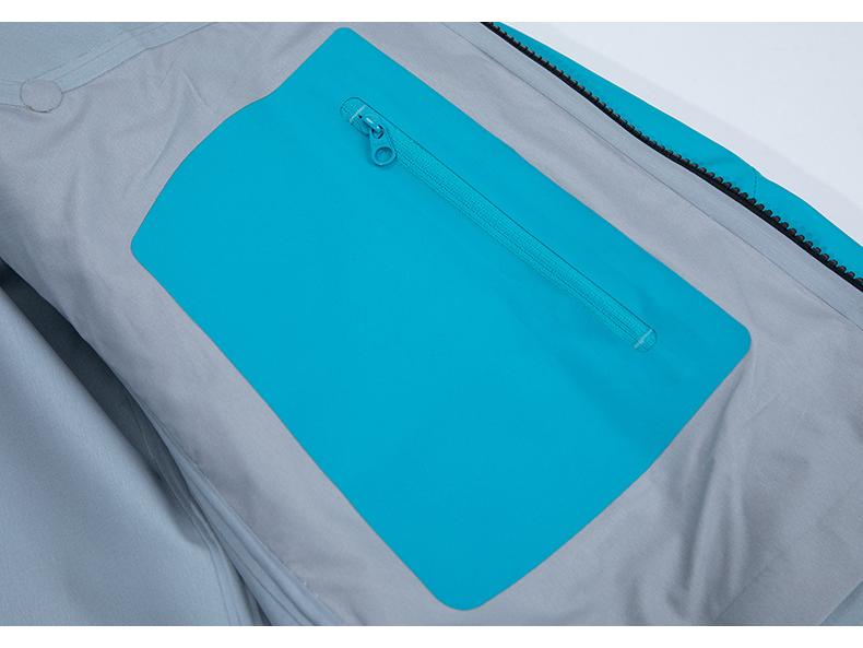 Unisex Outdoor Windbreaker: Waterproof, Windproof, Breathable, Glue-Taped, Single-Layer Jacket for Hiking & Camping