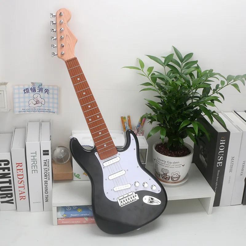 Children's Simulation Electronic Guitar Toy Suitable for Beginners Music Early Education Instrument Boys Girls Gift