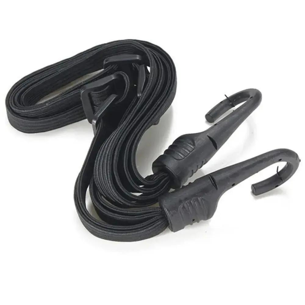 24"/60cm and 35.4"/90cm Motorcycle Helmet Luggage Rope Bungee Cord Bandage Luggage Helmet Retractable Elastic Strap with 2 Hooks