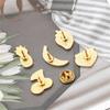 Cartoon Fruit Brooch Cuteness Alloy Pin Eye Catching Clothing Jewelry Unique Fruit Badge for Teens and Youthful Women