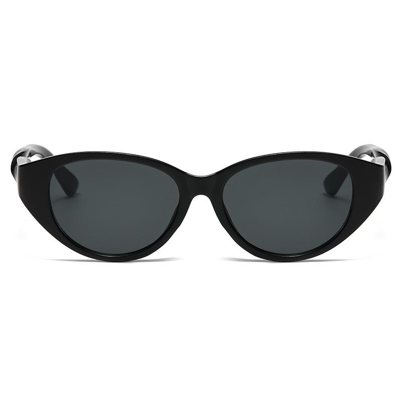 4741 Cat'S Eye Twisted Personalized Glasses Leg Sunglasses, Wind Sunglasses Street Shooting Trendy Glasses