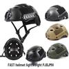 Tactical Military FAST Helmet - Simple Game CS Rail, Oval No-Hole Design for Outdoor Use